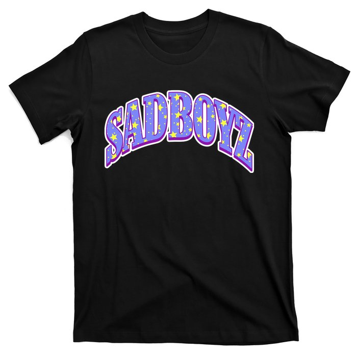 S.A.D B.O.Y.Z Rhinestone Logo Star T-Shirt