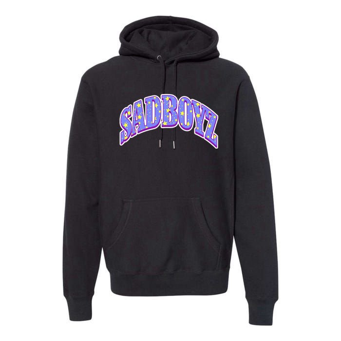 S.A.D B.O.Y.Z Rhinestone Logo Star Premium Hoodie