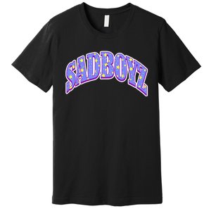 S.A.D B.O.Y.Z Rhinestone Logo Star Premium T-Shirt