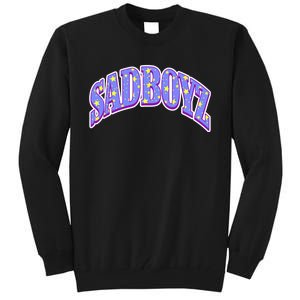 S.A.D B.O.Y.Z Rhinestone Logo Star Tall Sweatshirt