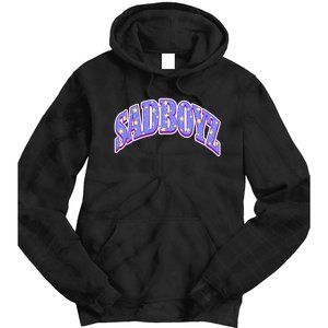 S.A.D B.O.Y.Z Rhinestone Logo Star Tie Dye Hoodie