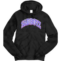 S.A.D B.O.Y.Z Rhinestone Logo Star Tie Dye Hoodie