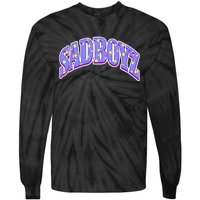 S.A.D B.O.Y.Z Rhinestone Logo Star Tie-Dye Long Sleeve Shirt