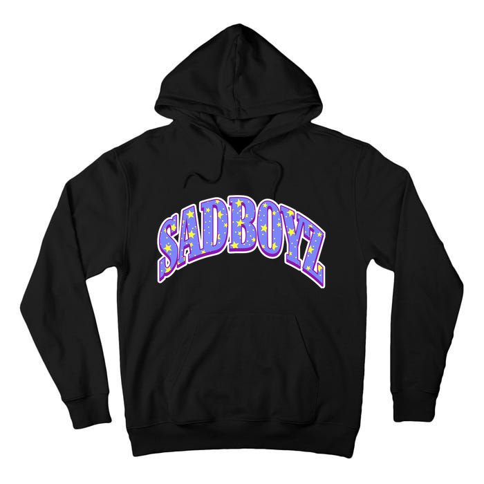 S.A.D B.O.Y.Z Rhinestone Logo Star Tall Hoodie