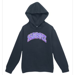 S.A.D B.O.Y.Z Rhinestone Logo Star Urban Pullover Hoodie