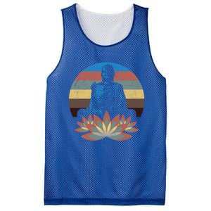 Sleeping Buddha Relaxing Meditation Gift Design Idea Gift Mesh Reversible Basketball Jersey Tank