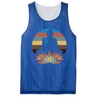 Sleeping Buddha Relaxing Meditation Gift Design Idea Gift Mesh Reversible Basketball Jersey Tank