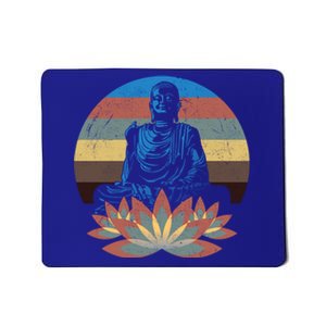 Sleeping Buddha Relaxing Meditation Gift Design Idea Gift Mousepad