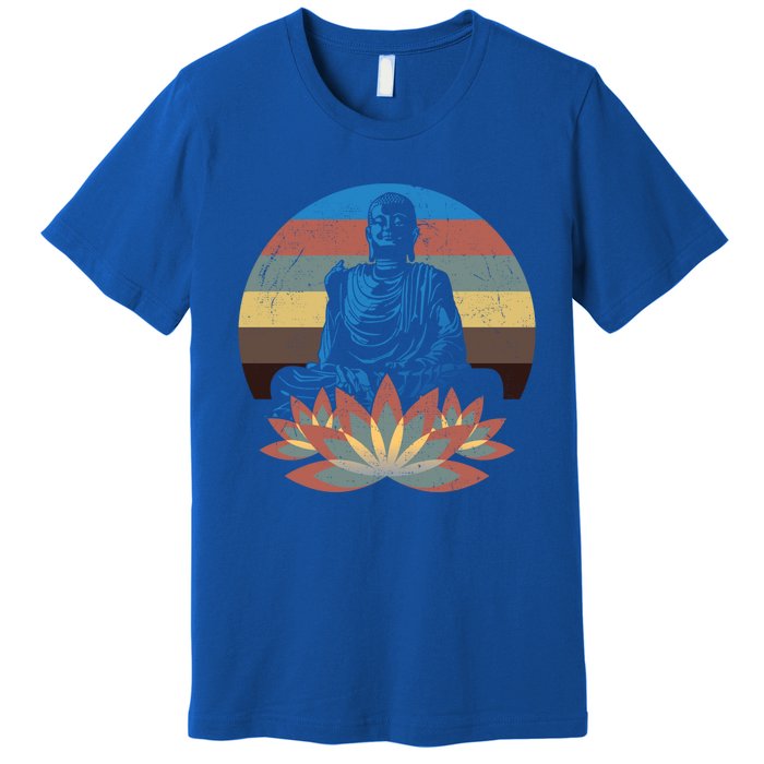 Sleeping Buddha Relaxing Meditation Gift Design Idea Gift Premium T-Shirt