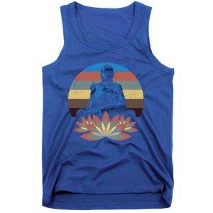 Sleeping Buddha Relaxing Meditation Gift Design Idea Gift Tank Top