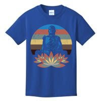 Sleeping Buddha Relaxing Meditation Gift Design Idea Gift Kids T-Shirt