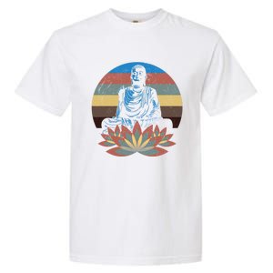 Sleeping Buddha Relaxing Meditation Gift Design Idea Gift Garment-Dyed Heavyweight T-Shirt