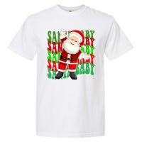 Santa Baby Retro Holiday Festive Cute Garment-Dyed Heavyweight T-Shirt