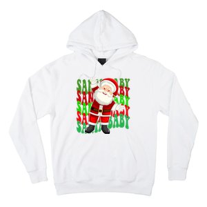 Santa Baby Retro Holiday Festive Cute Hoodie