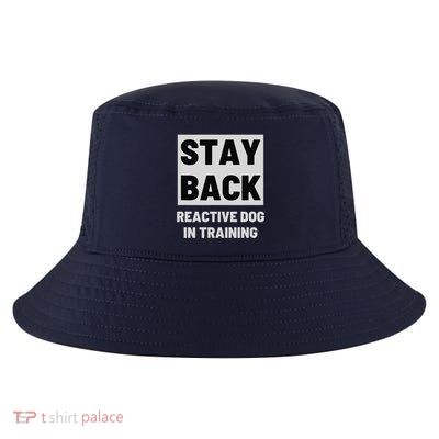 Stay Back Reactive Dog Walking Cool Comfort Performance Bucket Hat