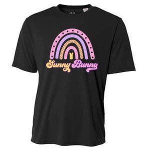 Sunny Bunny Rainbow Easter Cooling Performance Crew T-Shirt