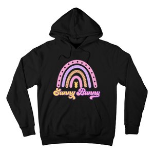 Sunny Bunny Rainbow Easter Hoodie