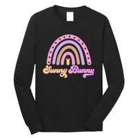 Sunny Bunny Rainbow Easter Long Sleeve Shirt