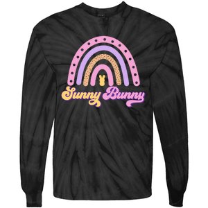 Sunny Bunny Rainbow Easter Tie-Dye Long Sleeve Shirt