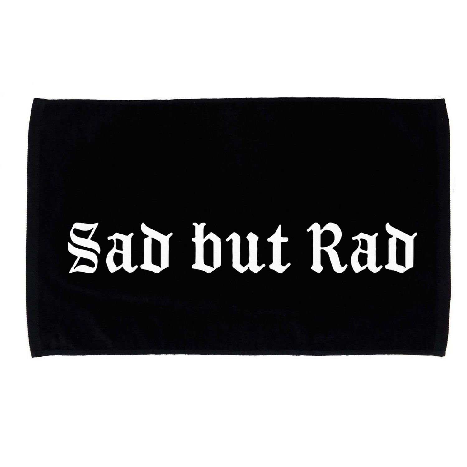 Sad But Rad Pastel Goth Kawaii Punk Aesthetic Microfiber Hand Towel