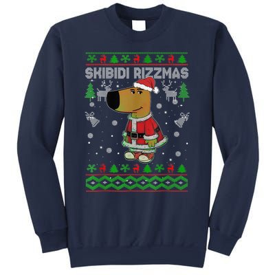 Ski Bidi Rizzmas Christmas Rizz Santa Ugly Christmas Sweater Sweatshirt