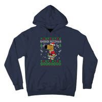 Ski Bidi Rizzmas Christmas Rizz Santa Ugly Christmas Sweater Tall Hoodie