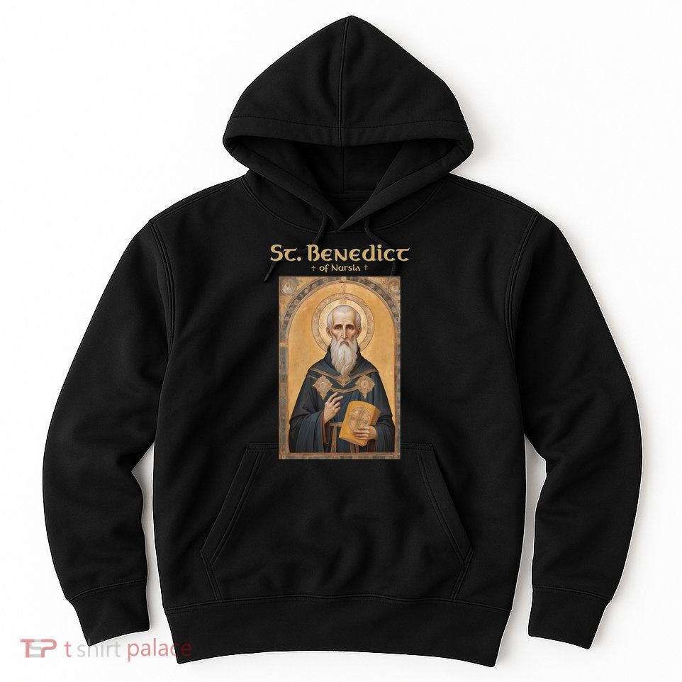 St Benedict Roman Catholic  Hoodie