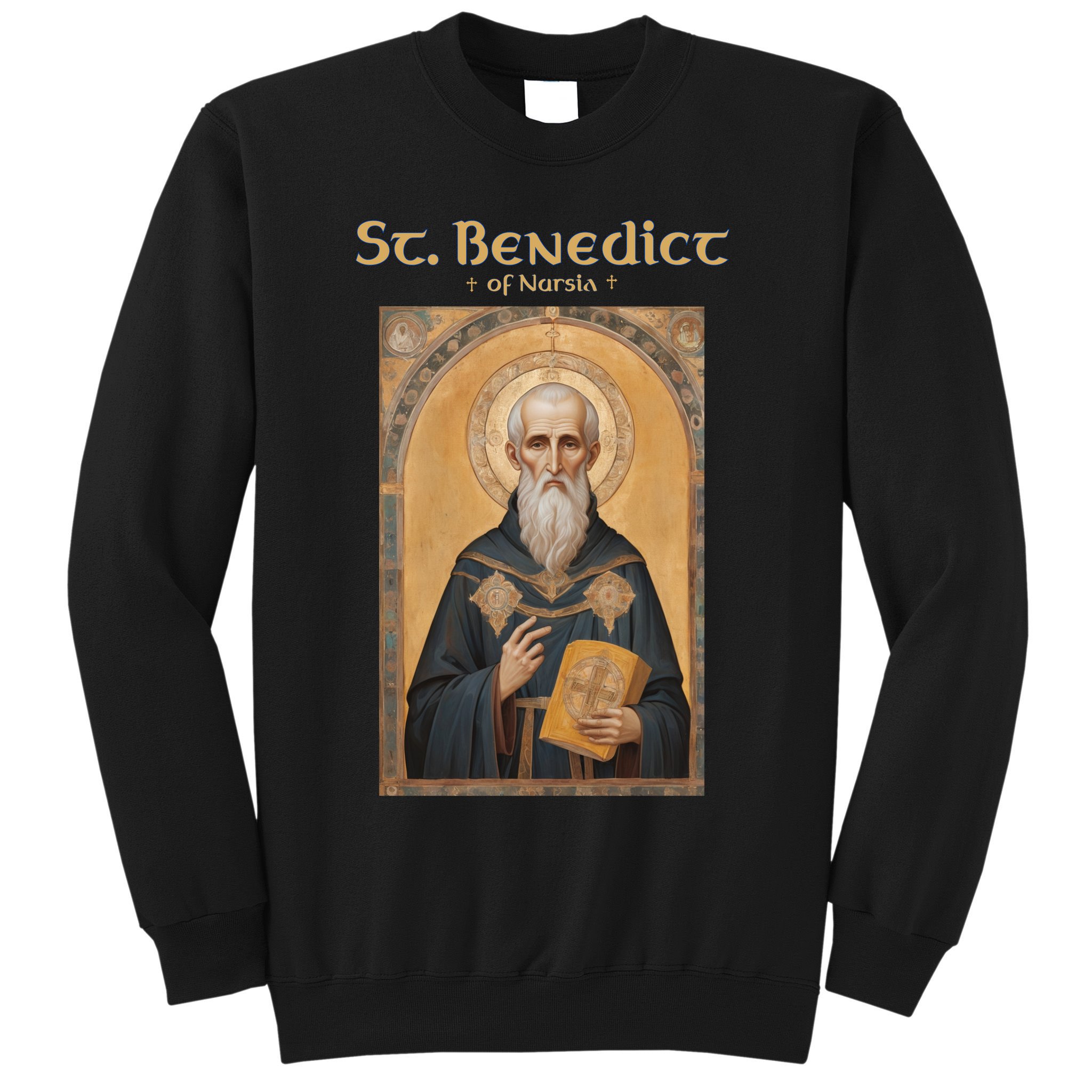 St Benedict Roman Catholic  Sweatshirt
