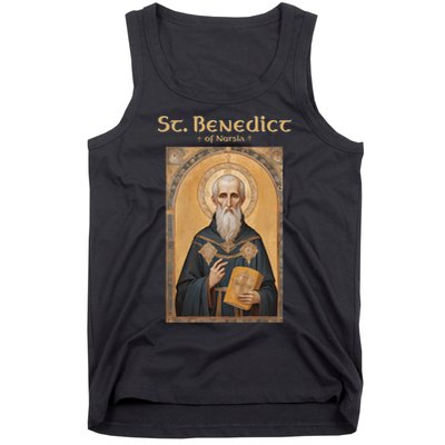 St Benedict Roman Catholic  Tank Top
