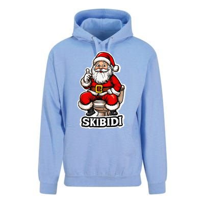 Ski Bidi Riz Zmas Christmas Rizz Santa Claus Funny Xmas Unisex Surf Hoodie