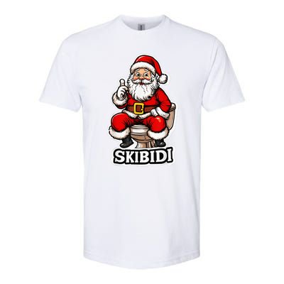 Ski Bidi Riz Zmas Christmas Rizz Santa Claus Funny Xmas Softstyle CVC T-Shirt