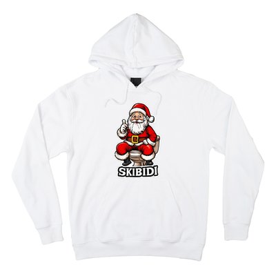 Ski Bidi Riz Zmas Christmas Rizz Santa Claus Funny Xmas Hoodie