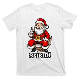 Ski Bidi Riz Zmas Christmas Rizz Santa Claus Funny Xmas T-Shirt