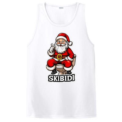 Ski Bidi Riz Zmas Christmas Rizz Santa Claus Funny Xmas PosiCharge Competitor Tank