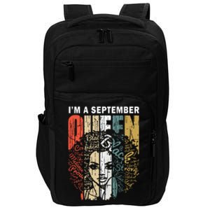 September Birthday Shirts For Virgo Gifts Girl Impact Tech Backpack