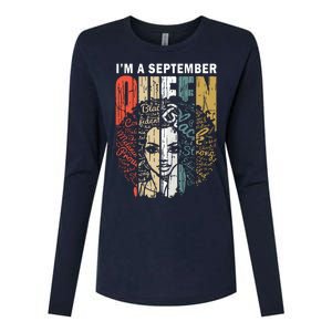 September Birthday Shirts For Virgo Gifts Girl Womens Cotton Relaxed Long Sleeve T-Shirt