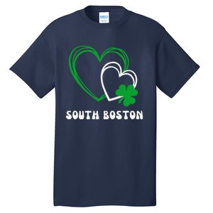 South Boston Southie Irish Shamrock St Patrick's Day Cute Tall T-Shirt