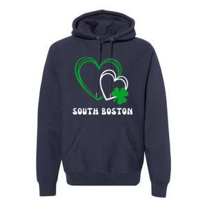 South Boston Southie Irish Shamrock St Patrick's Day Cute Premium Hoodie