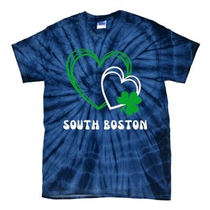 South Boston Southie Irish Shamrock St Patrick's Day Cute Tie-Dye T-Shirt