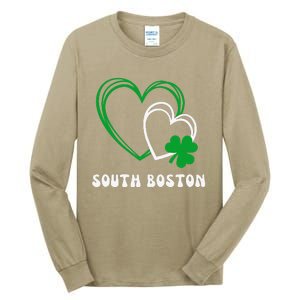 South Boston Southie Irish Shamrock St Patrick's Day Cute Tall Long Sleeve T-Shirt