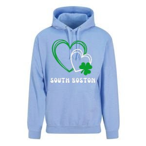 South Boston Southie Irish Shamrock St Patrick's Day Cute Unisex Surf Hoodie