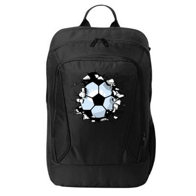 Soccer Ball Smash City Backpack