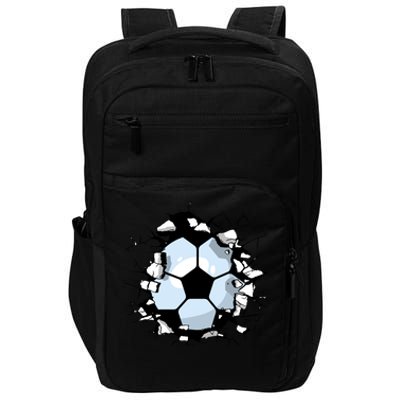 Soccer Ball Smash Impact Tech Backpack