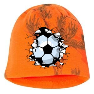 Soccer Ball Smash Kati - Camo Knit Beanie