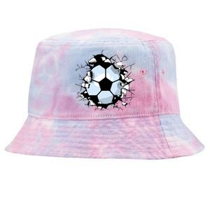 Soccer Ball Smash Tie-Dyed Bucket Hat