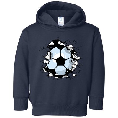 Soccer Ball Smash Toddler Hoodie