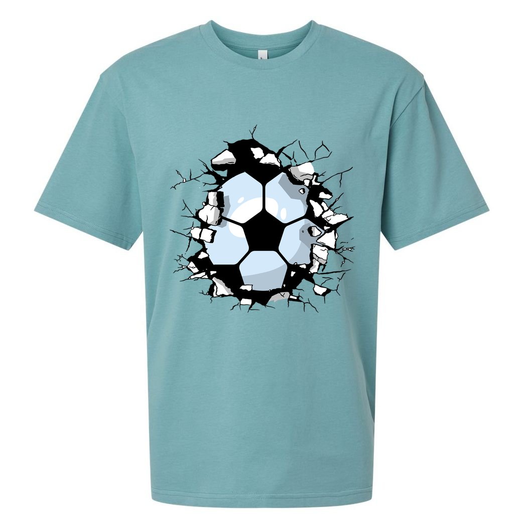 Soccer Ball Smash Sueded Cloud Jersey T-Shirt