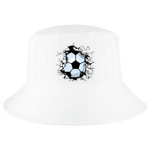 Soccer Ball Smash Cool Comfort Performance Bucket Hat