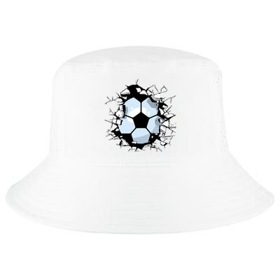 Soccer Ball Smash Cool Comfort Performance Bucket Hat