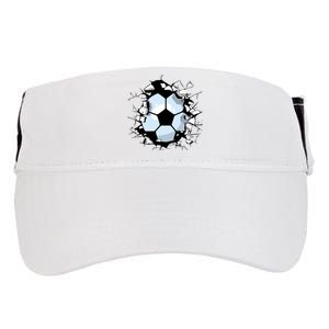 Soccer Ball Smash Adult Drive Performance Visor